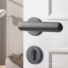 High quality interior bedroom door lock European style wooden door lock modern mute door lock